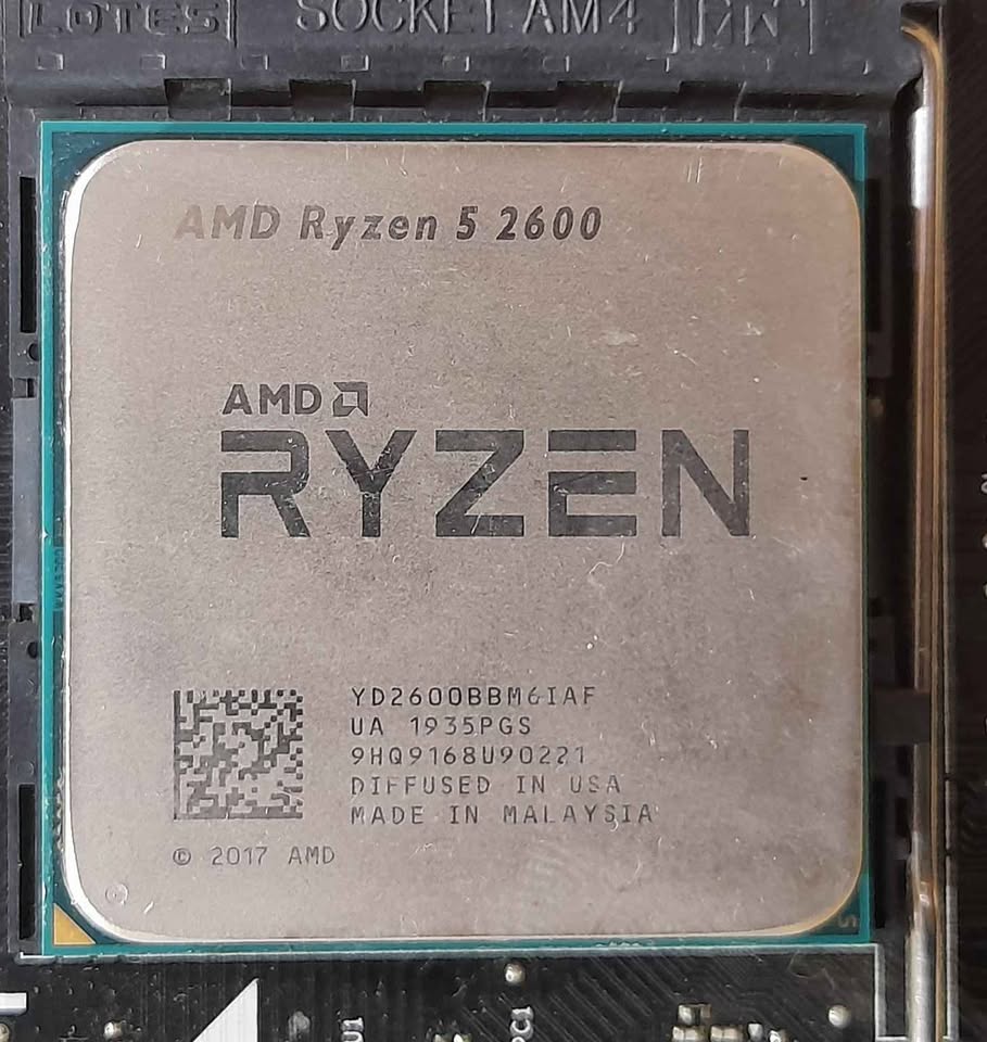 Combo gamer Mother b450m Hdv + Ryzen 5 2600