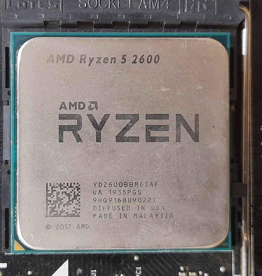 Combo gamer Mother b450m Hdv + Ryzen 5 2600