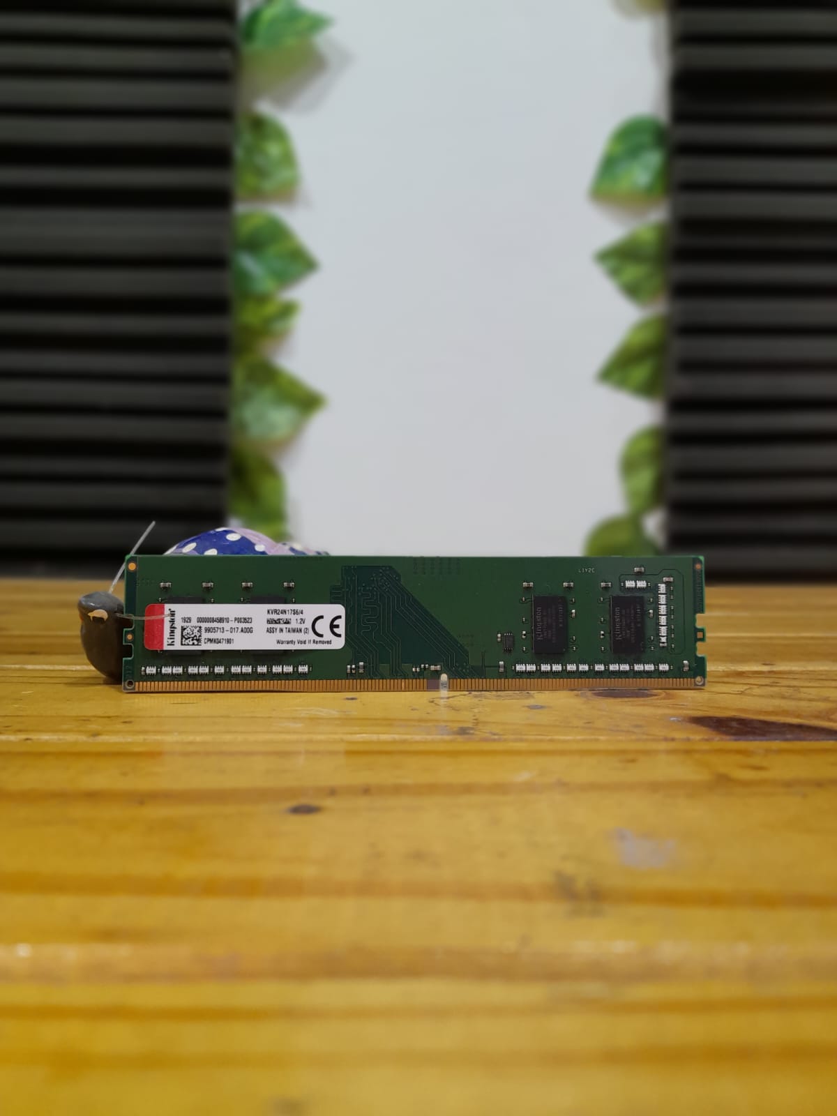 Ram Kingtone DDR4 4gb 2400mhz Sin dicipador