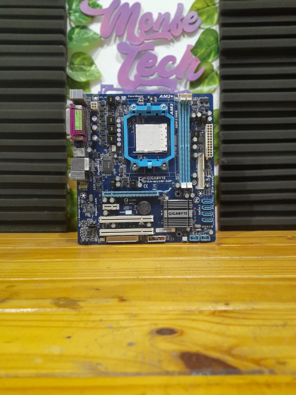 Mother GA-M68M-s2p Gigabyte AM2. AM2+, AM3