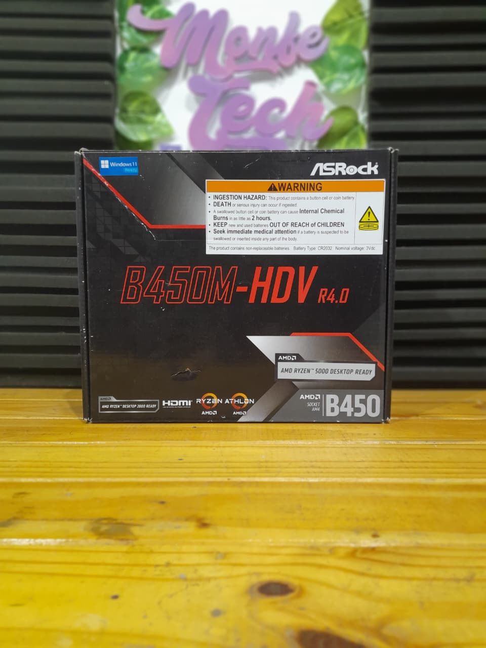 Mother B450M-HDV ASRock AM4