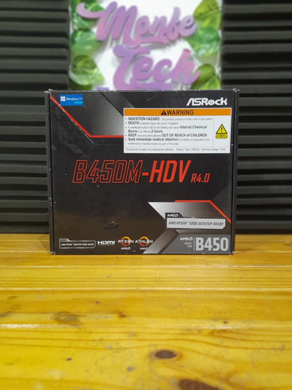 Mother B450M-HDV ASRock AM4