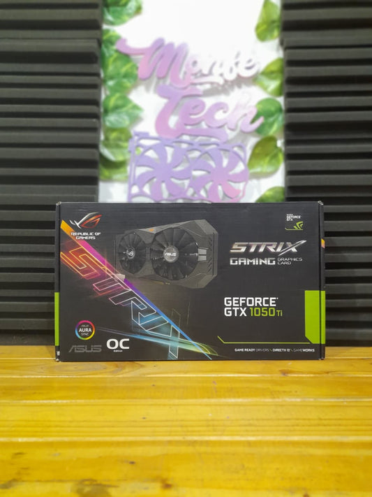Placa de video GTX 1050ti 4gb ROG Strix Fullbox