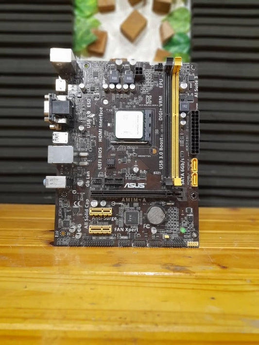 Combo AMD mother AM1M-A+ ATHLON 5100