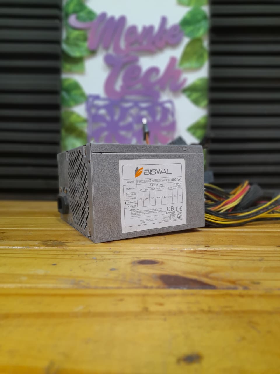 Fuente de Poder Biswal 400w