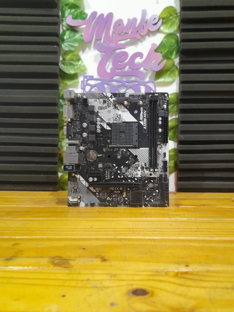 Mother A 320- HDV AM4 Asrock