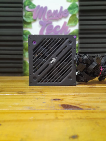 Fuente de Poder Aerocool RGB 500W 80+ Fulbox
