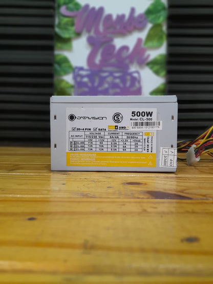 Fuente de poder DataVision 500w
