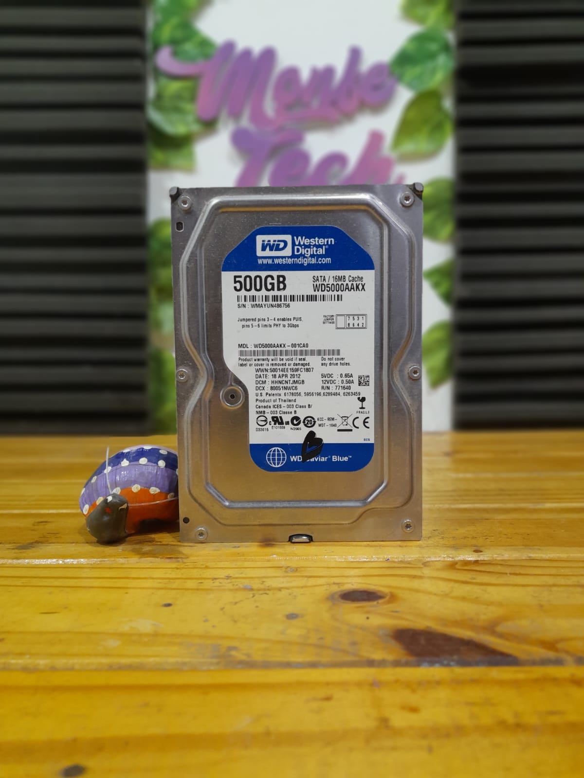 Disco Duro HDD 500Gb 3.5' SATA